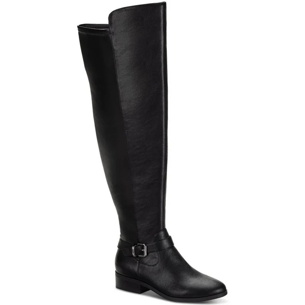 Style & Co Black Over the Knee Boots Sleek Design
